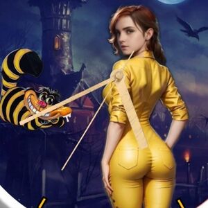 Harry Potter witch make me crazy clock